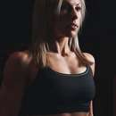 Lesbian Fitness Freak with Sporty Body in Hudson Valley